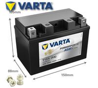 Batterie für SYM GTS 300 i Joymax Start/Stop 2018 VARTA YT12A-BS AGM geschlossen