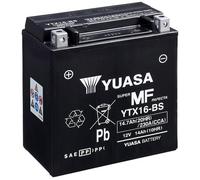YUASA AGM YTX16-BS Motorradbatterie 14Ah 12V (DIN 81600)