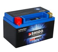 Shido Lithium Motorradbatterie LiFePO4 LTX14-BS 12V