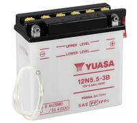 Batterie für Vespa PX 200 E VSX1T 1982 YUASA 12N5.5-3B offen, trocken