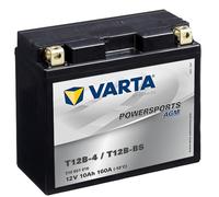 Varta Powersports Motorradbatterie AGM YT12B-4/YT12B-BS