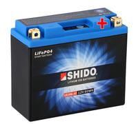 Batterie für Yamaha VMX-12 1200 Vmax 2LT 1998 Shido Lithium YB16AL-A2