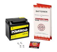 Batterie für Yamaha XC 125 Beluga, 1990-1995 (3TE) wartungsfrei, einbaufertig (inkl. 7,50€ Pfand) Gel