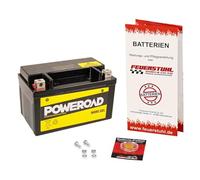 Batterie für Yamaha XC 125 TR Cygnus R, 1996-1999 (4NB) wartungsfrei, einbaufertig (inkl. 7,50€ Pfand) Gel
