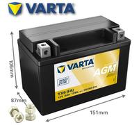 Batterie für Yamaha YP 250 R X-Max SG16 1C01 2005 VARTA TX9 / YTX9-BS AGM Active