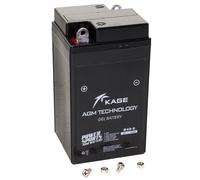 Batterie GEL KAGE B49-6 6Volt für BMW R 25 R 67 R 69 S R 50 R 51 R25 R67 R69 R50