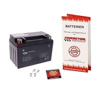 Batterie GEL Royal Enfield Meteor 350, 2021-2024, wartungsfrei, inkl 7,50€ Pfand