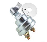 Batterie-Hauptschalter 200A 12-24V Mit Anzeige Für Auto Für Wohnmobil Boot, Unterbrecher Schalter Kit Aus Aluminium Und Messing, 2- Oder 4-polig(2-pin)