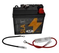 Batterie LANDPORT 6N4B-2A 6V 4Ah passt für Simson Schwalbe KR 51 51/50, Suzuki