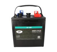 Batterie Landport LP 105 6V 225Ah kompatibel zu Q-Batteries 6DC-225 Trojan T-105 Crown CR 220 HD