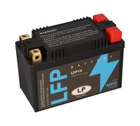 Motorradbatterie Landport Lithium LFP14 12,8V 4AH 240A YTX12-BS YTX14-BS YB14...