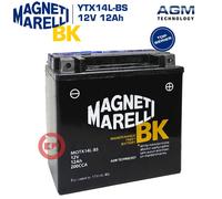 Batterie Marelli YTX14L-BS 12AH Harley Davidson Zweiundsiebzig Softail 1202 2012
