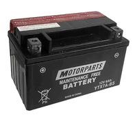 Batterie Motor Parts Minarelli Batterie YTX7A-BS 12 V 6 Ah kompatibel mit Kymco Agility R16 125 4T 12 > 12 > 12 wartungsfrei, komplett spezifisch für Motorrad und Roller