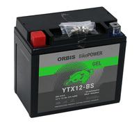 Batterie Motorrad Mofa Orbis 12V 10Ah auslaufsicher GEL YTX12-BS 51012