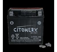 BATTERIE, MOTORRADBATTERIE YTX5L-BS 12V 4AH für Honda XR 125 L TypJD19 Bj. 03-08
