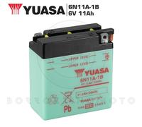 Yuasa Batterie 6N11A-1B, 6V, 11Ah, 400ml