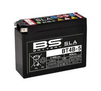 BS Battery 300756 BT4B-5 AGM SLA Motorrad Batterie, Schwarz