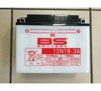 Batterie Starterbatterie f. Rasentraktor 12V-18Ah MTD Brill Honda ohne Säure