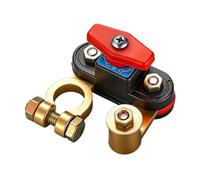 Batterie-Trennschalter,12-24V Manueller Drehschalter aus Kupfer Kfz-Teile,Fahrzeug-Batterie Hauptschalter | für Boot, Motorrad, Wohnmobil, Anhänger, Wohnwagen, Yacht, ATV, Generator