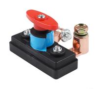 Batterie-Trennschalter, 12 V, 24 V, reines Kupfer, Terminal-Isolation für Autos, LKWs, Wohnmobile, Anti-Leck-Schutz, robust, rostfrei, für landwirtschaftliche Fahrzeuge und Marine-Nutzung