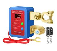 Batterie Trennschalter 12V 240A, Automatischer batterietrennschalter mit LED-Anzeige, drahtloser Batterie-Kill-Switch mit Fernbedienung, für Auto, RV, ATV, LKW und Boot