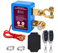 Batterie Trennschalter 12V 240A Hauptschalter Batterieschalter Batteriehauptschalter mit 2 Fernbedienung Drahtloser, Led Anzeige Autobatterie Kill Switch Automatisch für Motorrad Auto Boot Traktor RV