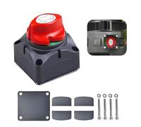 Batterie Trennschalter 12V 24V 48V Batterie Hauptschalter Batterieschalter, 275/1250 Amp Hochleistungsbatterieschalter für Schiffsautos, RV, ATV, UTV, Marine Boot, Robust und Sicher