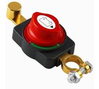 Batterie Trennschalter 12V 24V für Auto Batterieschalter Trennschalter Wasserdicht Batteriehauptschalter 275A für Autobatterie Marine Boat Caravan Yacht Bus Boot Reisen Wohnmobil Motorrad Montage