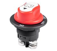 Batterie Trennschalter 12v Batterietrennschalter Auto Batterie Trennschalter Hauptschalter 100A ON-Off Einbau Stromschalter für Auto LKW Boot Jacht Wohnwagen Motorrad KFZ 12V 24V 32V