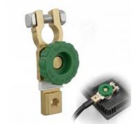Batterie Trennschalter 6V 12V 24V für Minuspol, Autobatterie Schalter | für Pole 15-17mm, Batteriehauptschalter für Marine Motorrad LKW KFZ Boot Batterieklemme, 125A