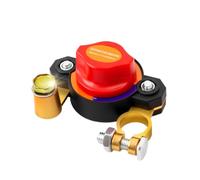 Batterie-Trennschalter Doppelkopf, 5 Gänge, Stromklemmen-Trennschalter | Traktor-Leistungssteuerknopf für Offroad, Overlanding, Kfz, Marine, LKW, Limousine, Wohnmobil, Anhänger, Traktor