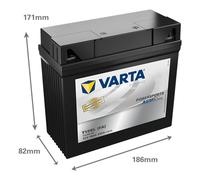 Batterie VARTA T19BL (FA) / YT19BL-BS Powersports AGM Active, 12V/18Ah/CCA:220A (186x82x171mm)