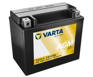 Batterie VARTA TX12-BS / YTX12-BS Powersport AGM geschlossen, 12V/10Ah/CCA:150A (152x88x131mm)