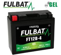 Motorradbatterie YT12B-4 abgedichtet AGM 12V / 10Ah