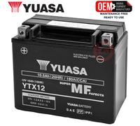12V 10Ah 180A Yuasa YTX12 / YTX12-BS AGM Motorradbatterie