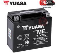 Yuasa YTX20L AGM 12V 18Ah Motorradbatterie