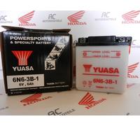 Batterie YUASA 6N6-3B-1 für HONDA CB125N 125 ccm Baujahr 79
