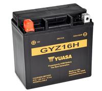 Batterie für Honda TRX 500 FE1 Foreman ES TE44A 14 YUASA GYZ16H AGM geschlossen