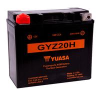 Batterie YUASA GYZ20H (WC) AGM geschlossen, 12V/20Ah/CCA:320A (175x87x155mm)