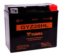 12V 20Ah 300A Yuasa GYZ20HL AGM Motorradbatterie