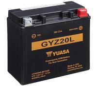 12V 20Ah 250A Yuasa GYZ20L AGM Motorradbatterie