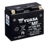 YUASA AGM YT12B-BS 10Ah Motorradbatterie 12V (DIN 51015)