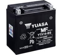 Batterie YUASA YTX16 (WC) für: AGM / Gel Kawasaki Zephyr VN Piaggio / Vespa MP3