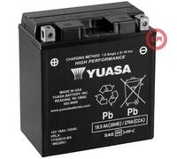 YUASA YTX20CH-BS Motorradbatterie 12V 18Ah AGM wartungsfrei High Performance