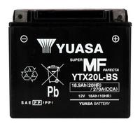 Batterie Yuasa YTX20L-BS Honda GL 1800 Gold Wing ABS 2006 2007 2008 2009 2010