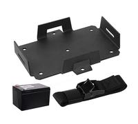 Batteriehalter - Aluminium, Batteriefach, kompakter Organizer | Robuster Batteriekoffer, tragbare Aufbewahrungsbox für Garage, Werkstatt, Kfz-Wartung