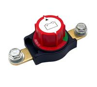 Batteriehauptschalter Autobatterie Trennschalter 12V-48V 275A Batterieschalter Hauptschalter 12V Wasserdichter Batterie Trennschalter für Auto Motorrad Marine Boat Caravan Yacht Bus Boot Reisen