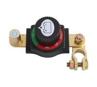 Batteriehauptschalter, Autobatterie Trennschalter, 12V-48V 300A Trennschalter Wasserdicht Batterieschalter für Auto Motorrad Marine Wohnwagen Yacht Boot Reisen (geeignet für Minuspol)