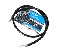 Batteriekabel 16 mm2 1,8m Ringösen M6 M10 Schwarz Auto KFZ Ladegerät Kabel
