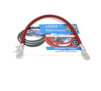 Batteriekabel 16 mm2 30cm Ringösen M8 M6 Rot Auto KFZ Ladegerät Kabel von eXODA